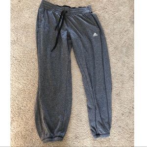 Charcoal Gray Adidas Joggers